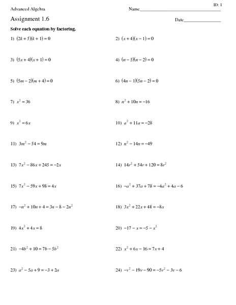 9 3 solving quadratic equations answer key