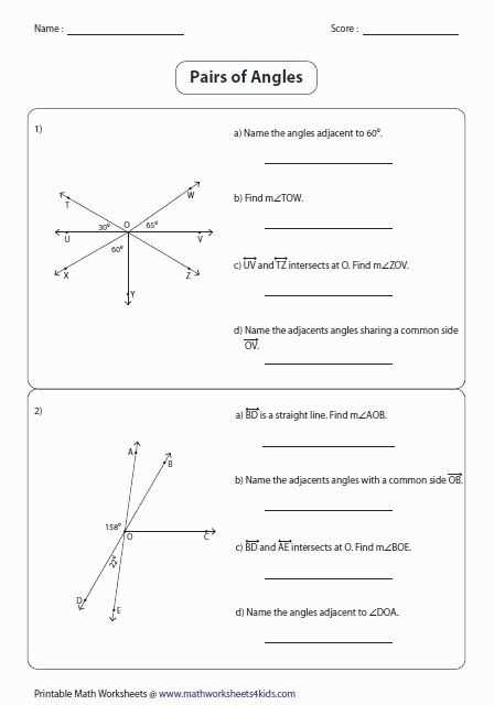 Step-by-Step Solutions to Selected Geometry 8 5 Worksheet Questions