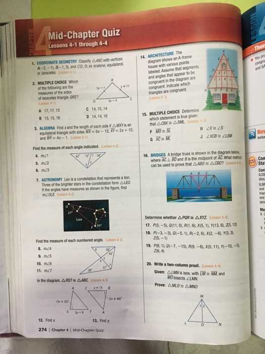 Algebra 2 Chapter 3 Test Answers