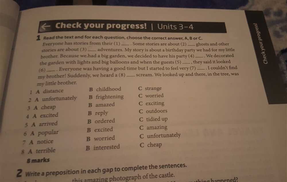 Answer Key for Guided Reading Questions