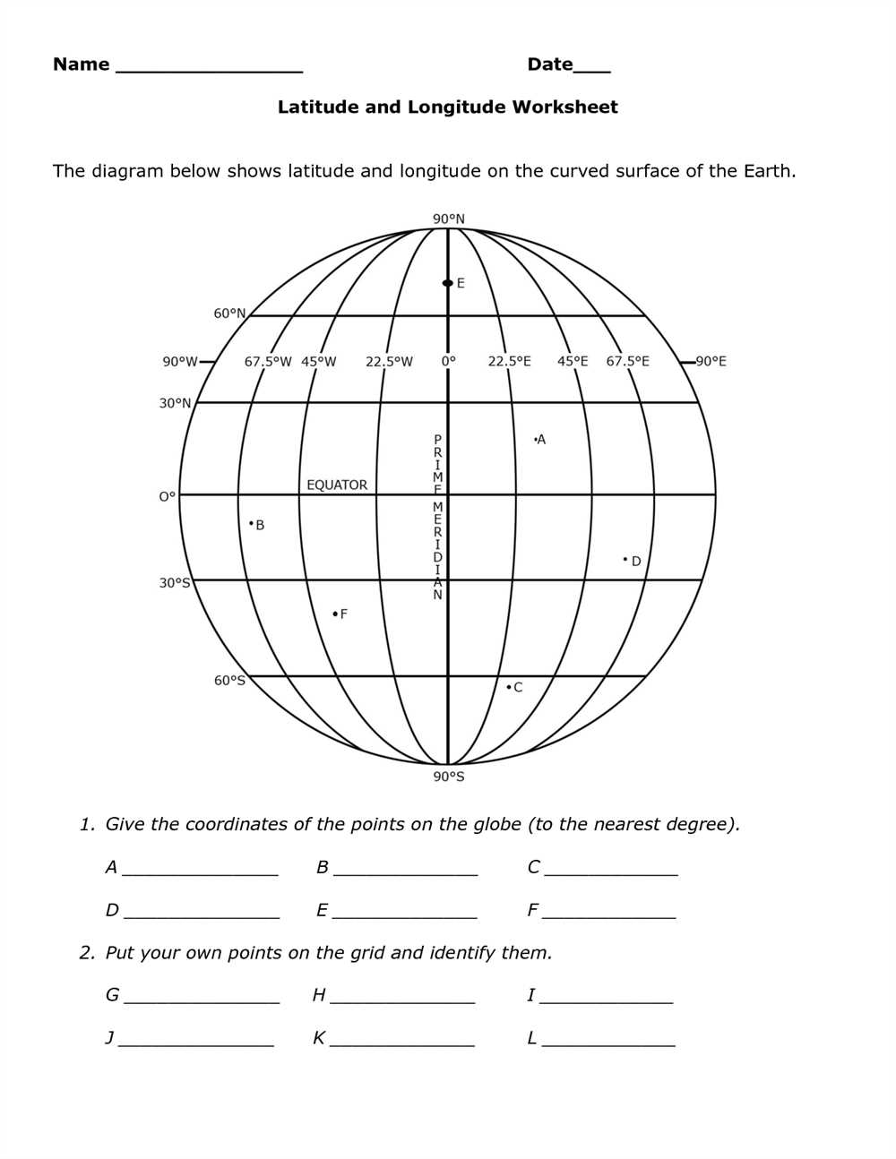 What are latitude and longitude?