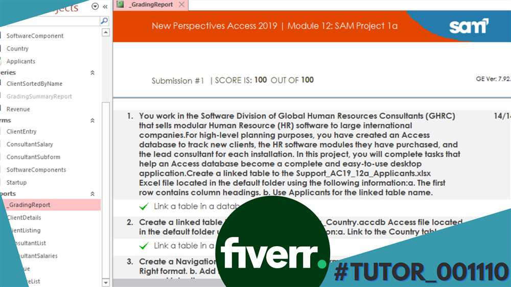 Benefits of taking Cengage Word Module 1 SAM Exam