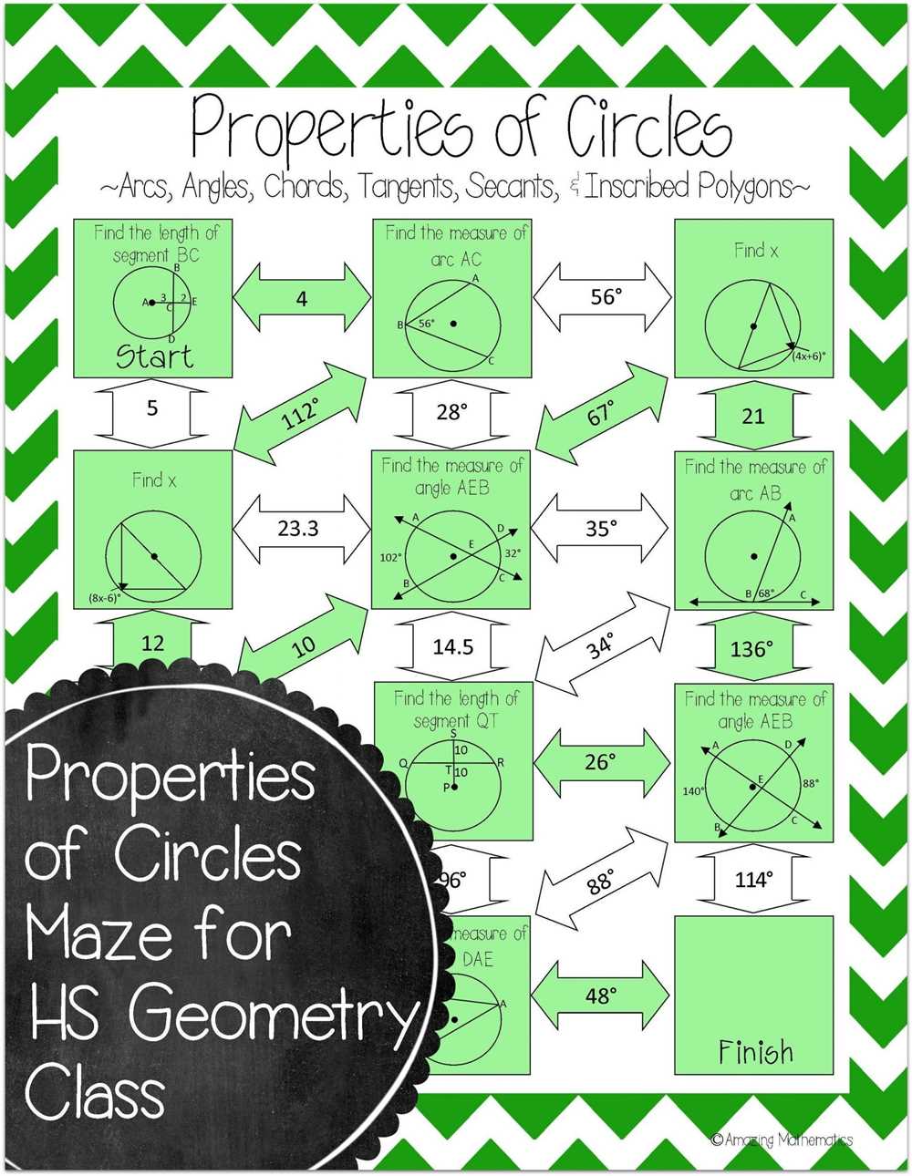 Key definitions in Ch 10 geometry