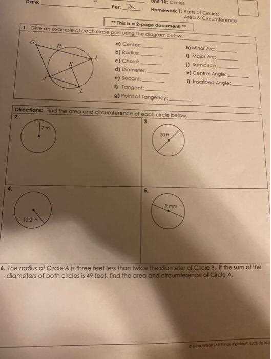 Chapter 10 Circles Answer Key: Understanding the Basics