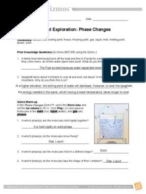 Understanding Chemical Changes