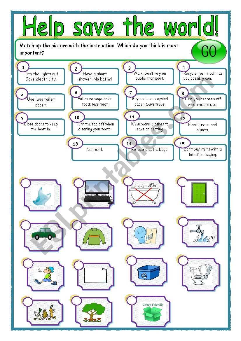 How to use ecology task cards