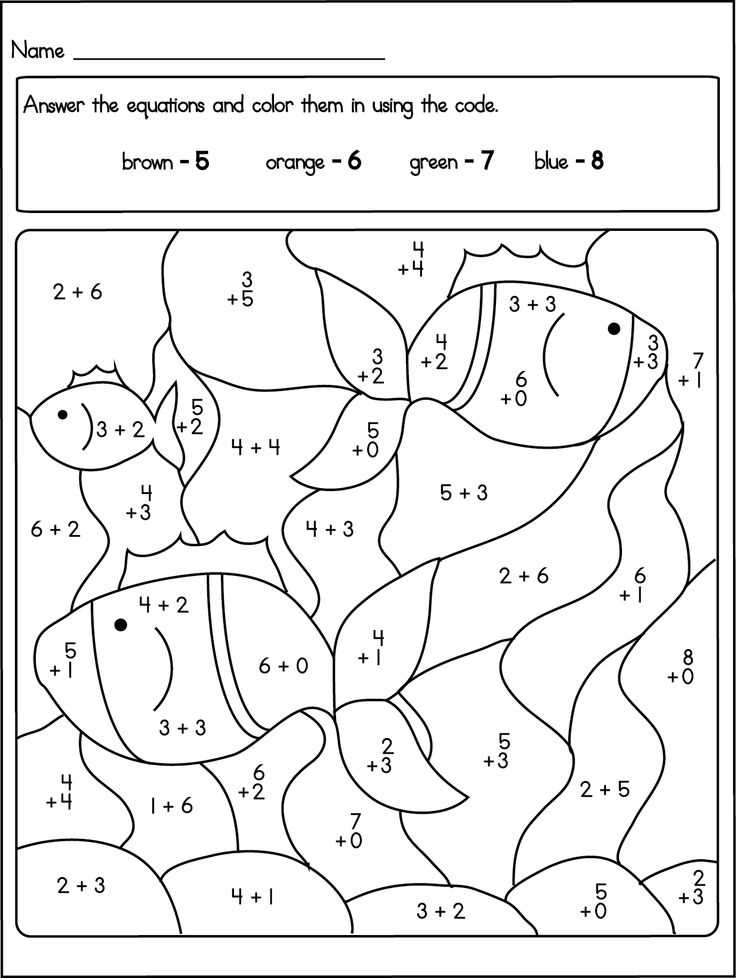 How does Color by Number the Mole work?