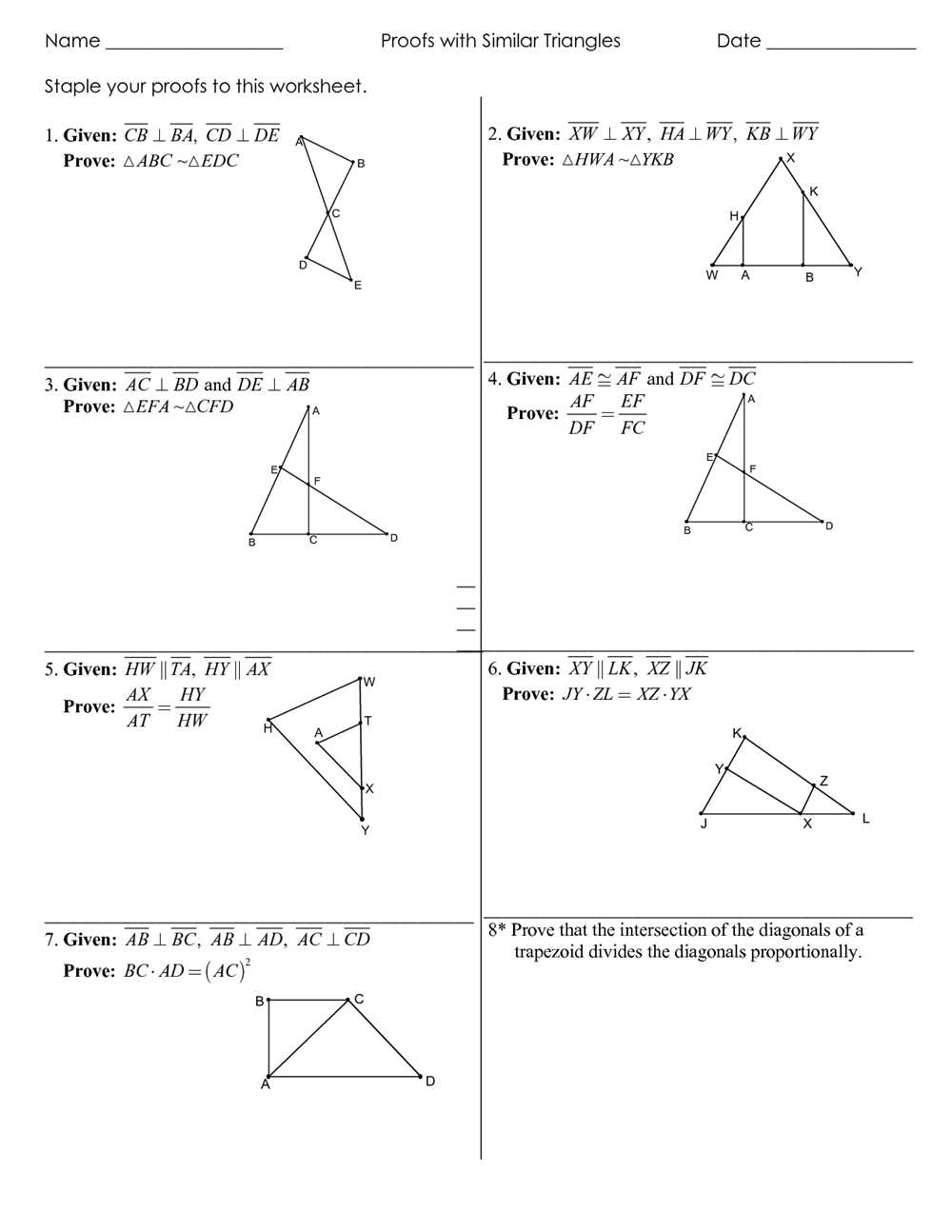 Tips for solving Cpctc proofs