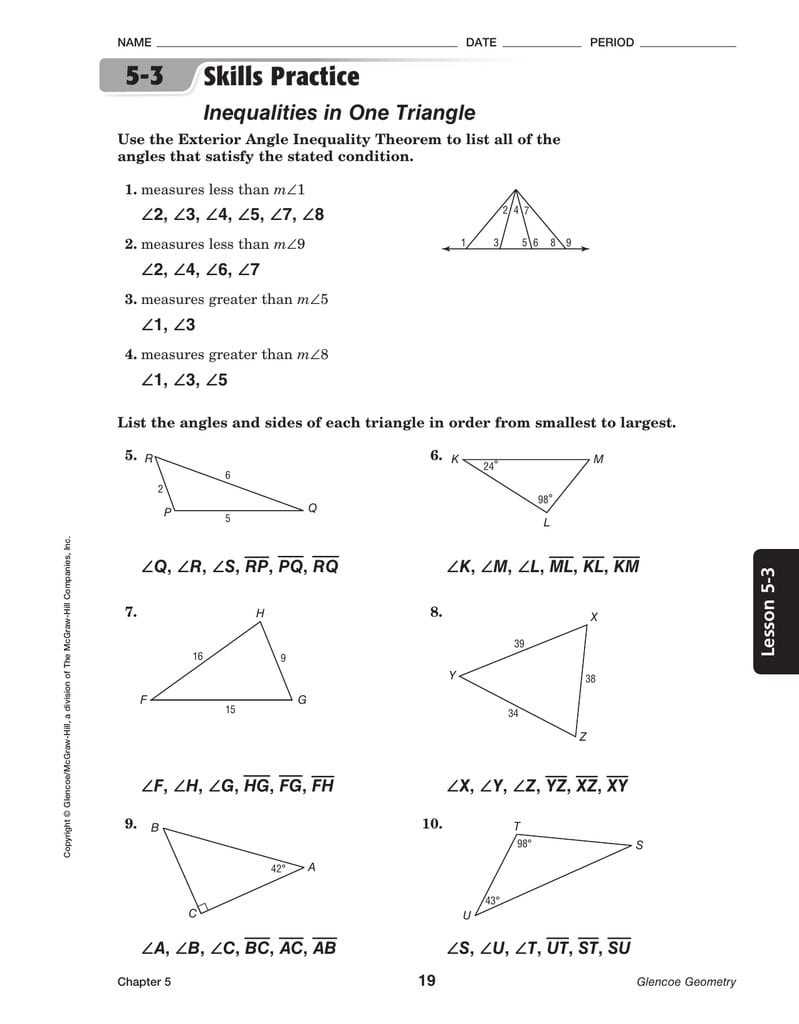 5 Practice B Geometry Answers: How to Solve Geometry Problems