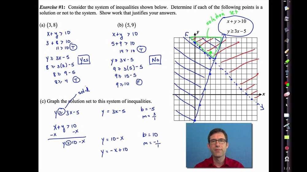 Unit Systems of Equations Homework 1 Answer Key