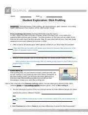 How does DNA profiling work?
