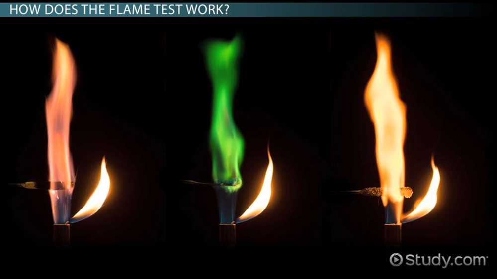 Flame tests of metal cations lab answers