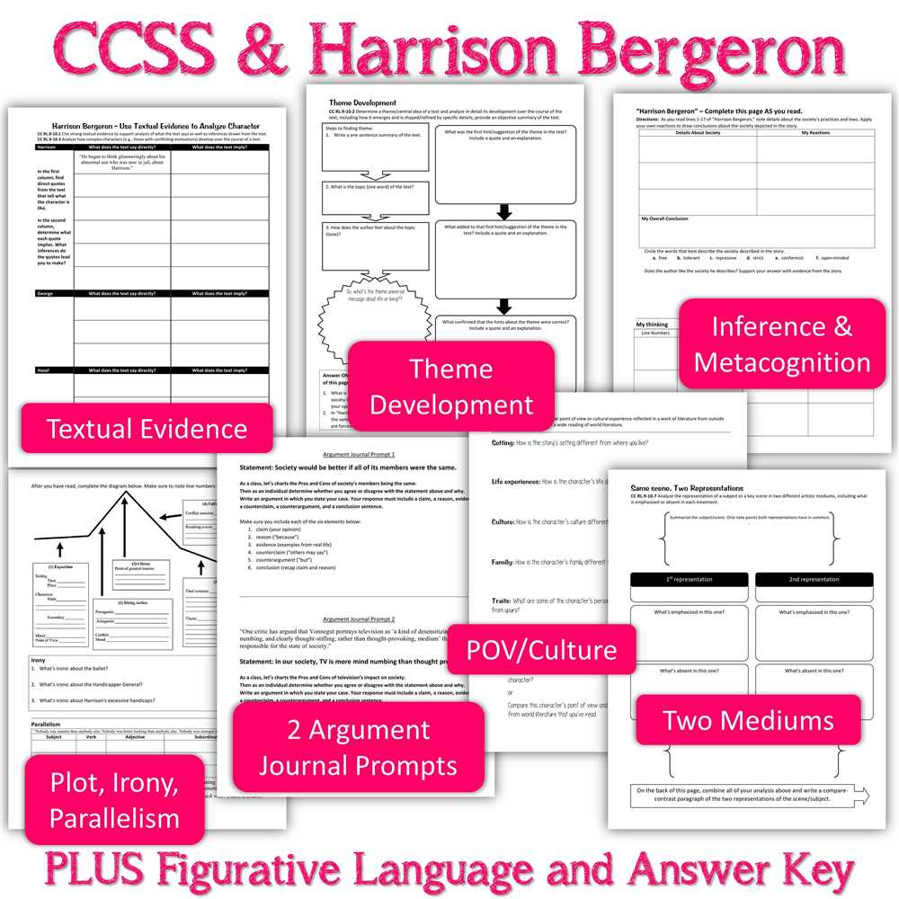 Harrison bergeron crossword answers