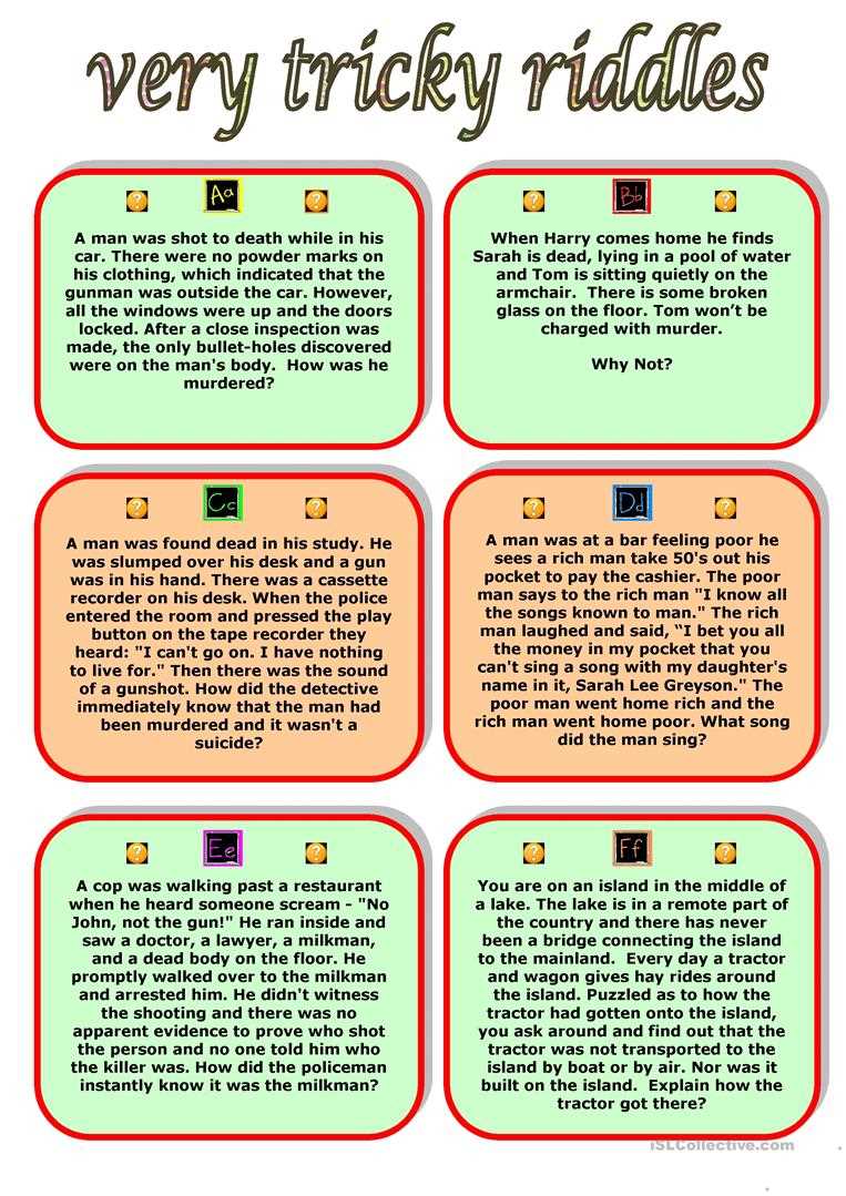Homophone riddles with answers