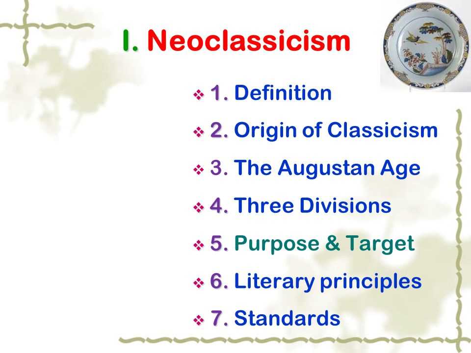 The Origins of Neoclassicism and its Historical Context