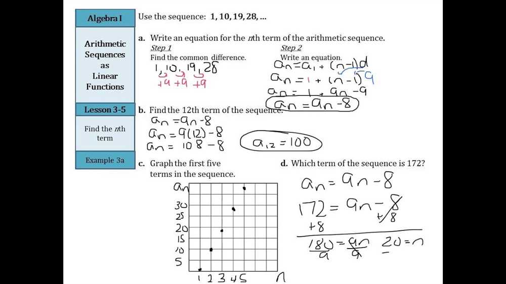 Understanding Arithmetic Sequences