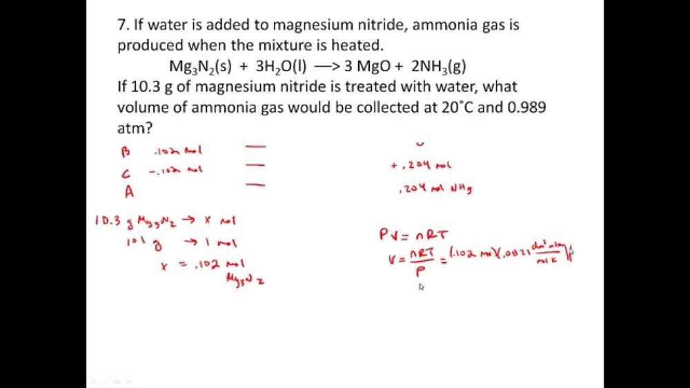 What is Gas Stoichiometry?