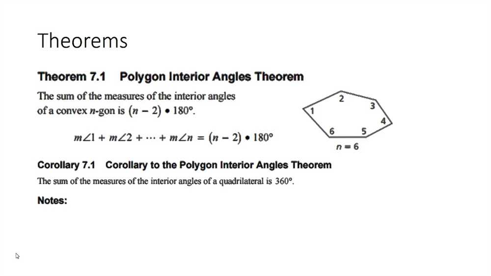 Properties of angles in polygons