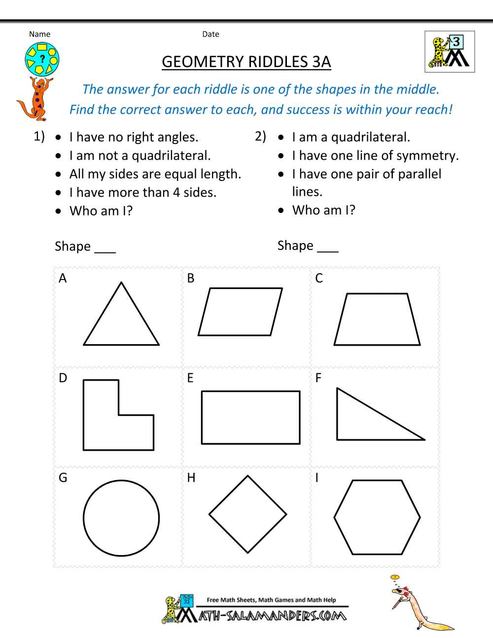 4. How can I use the Geometry for Enjoyment and Challenge answers to study?