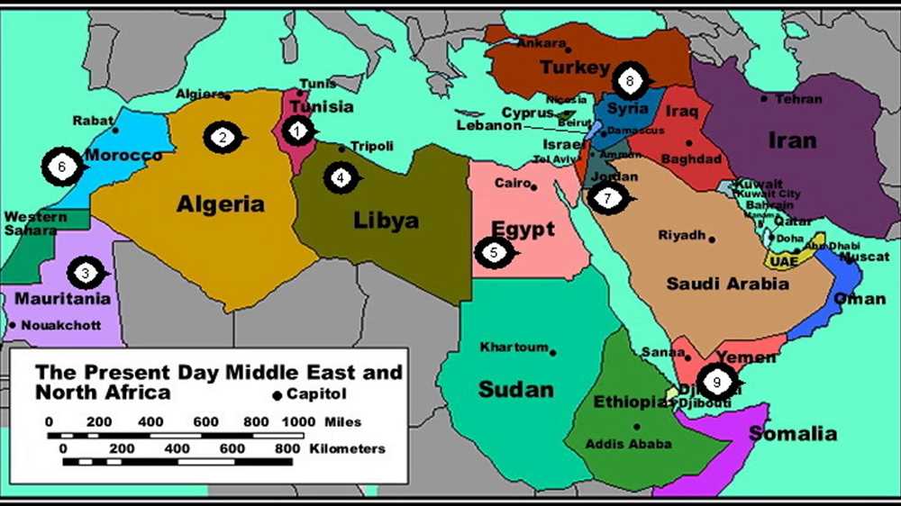 Geographical Features
