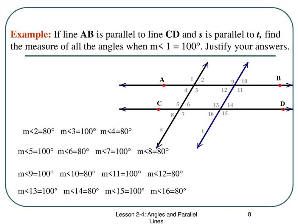 Alternate Exterior Angles: