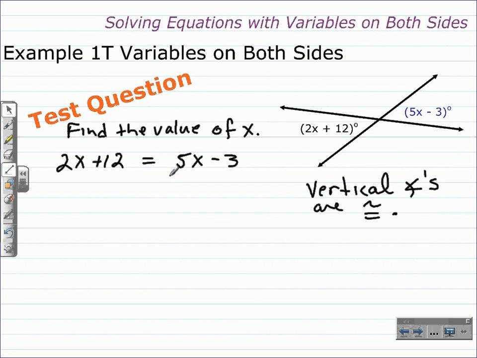 1. Simplify the equation: