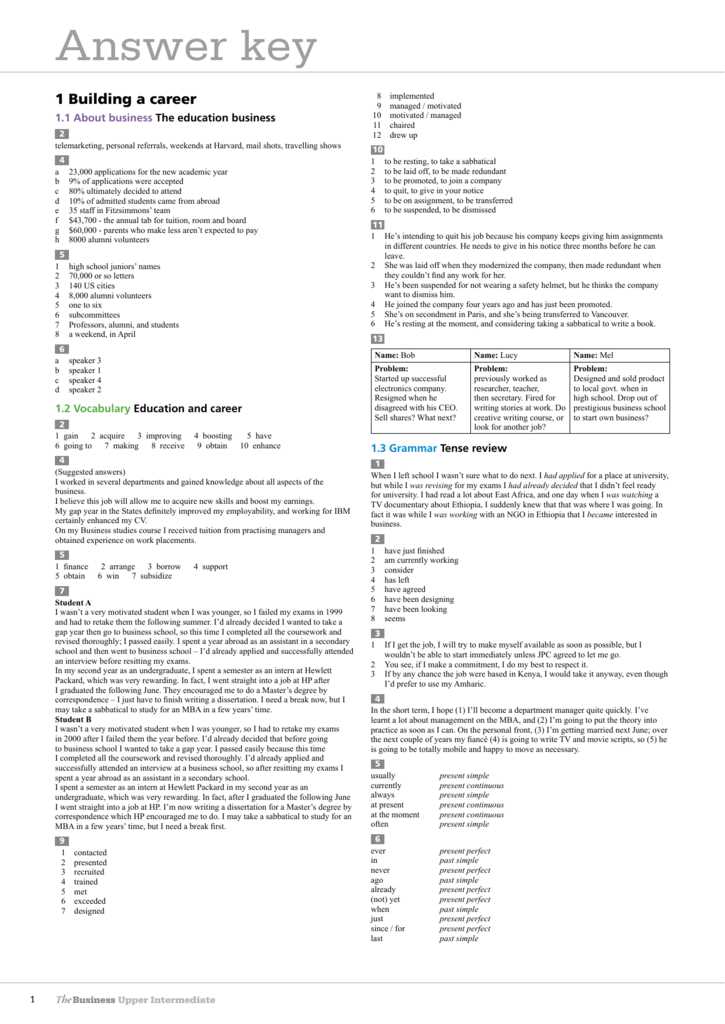 Chapter 4 review answer key