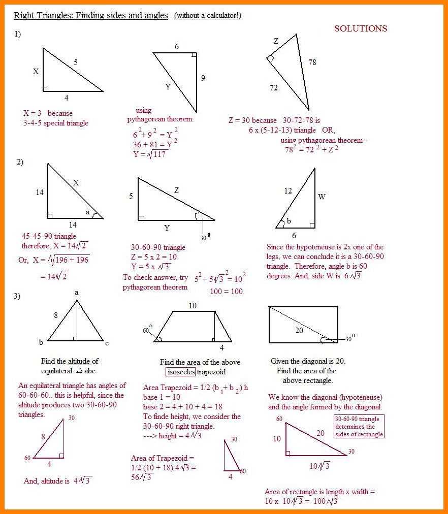 Equal sides of an isosceles triangle