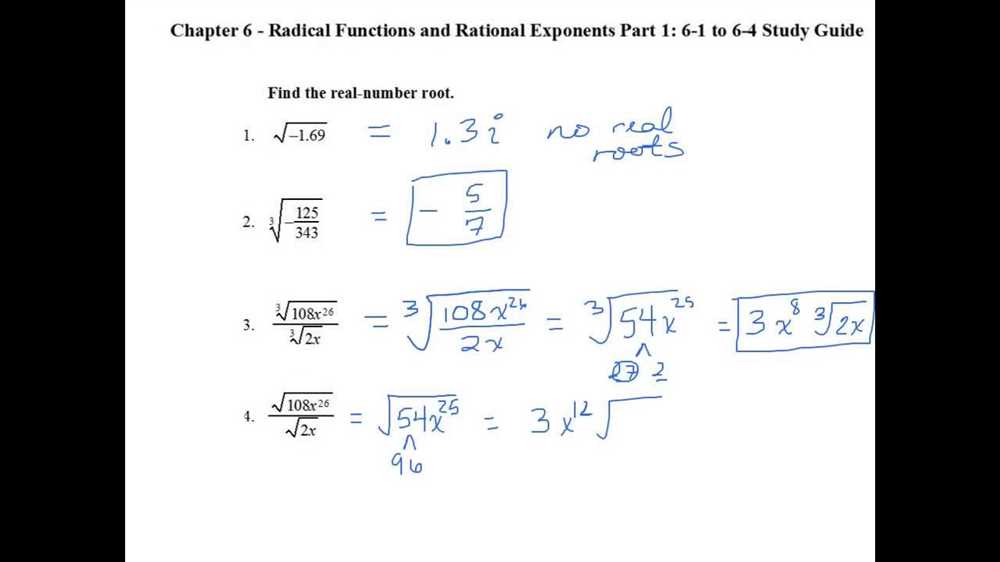 Understanding the concept of radicals