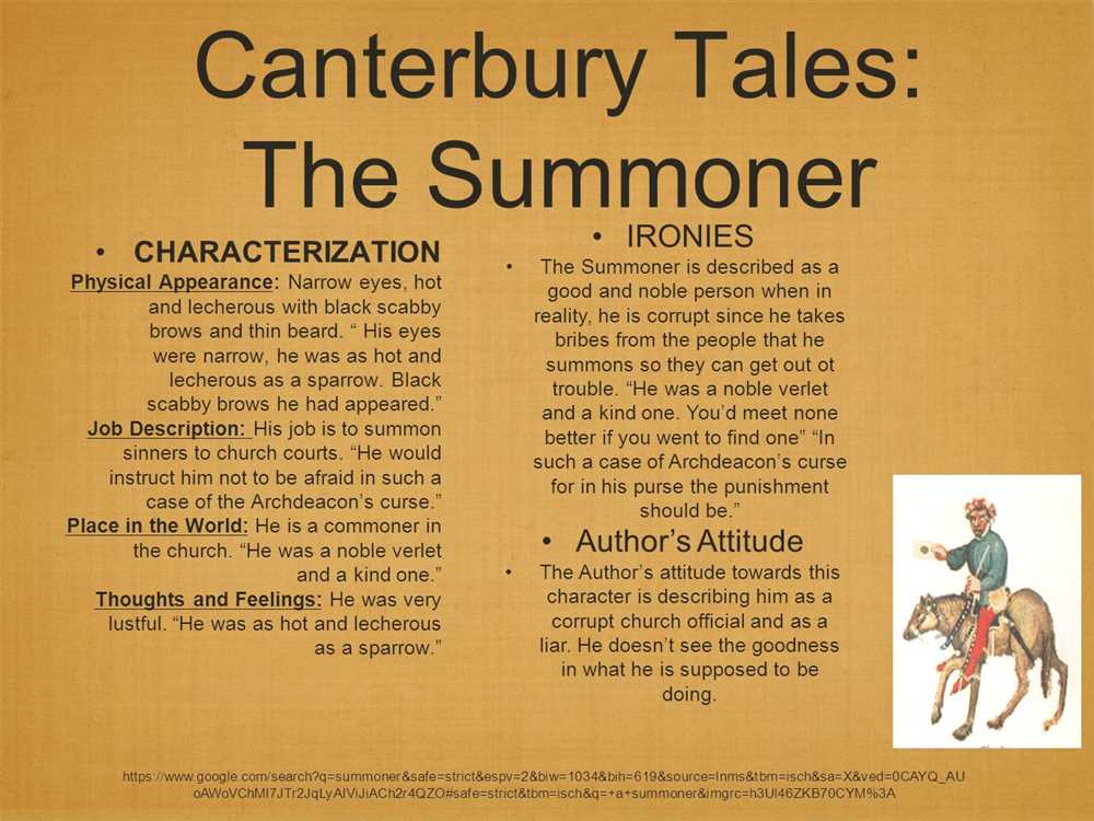 The Role of Religion and Morality in the Canterbury Tales