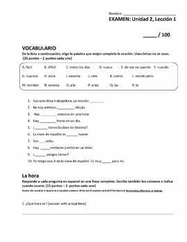 Whether you're studying Spanish in a classroom setting or independently, the Avancemos 3 Unit 1 Lesson 2 answer key is an invaluable resource. It can provide guidance and support as you navigate through the lessons and exercises in your textbook. So take advantage of this helpful tool and enhance your Spanish language learning experience!