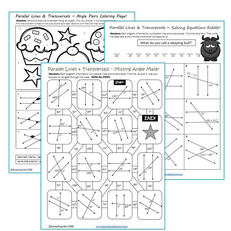 Understanding Parallel Lines and Transversals