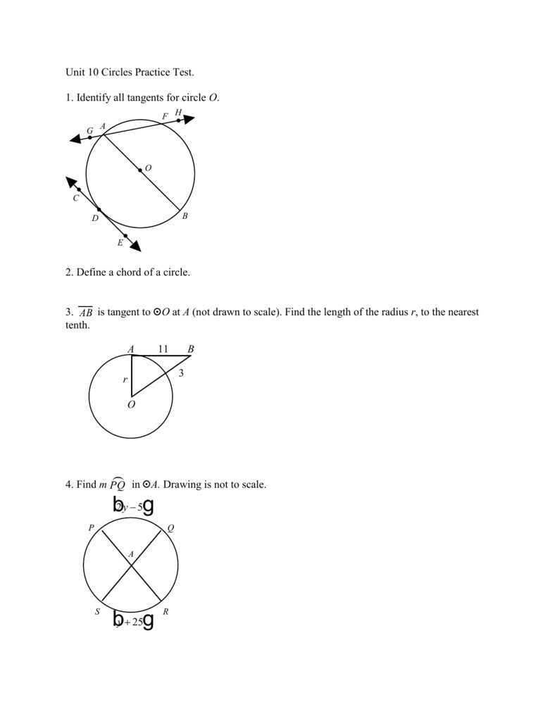 Circles and Conic Sections