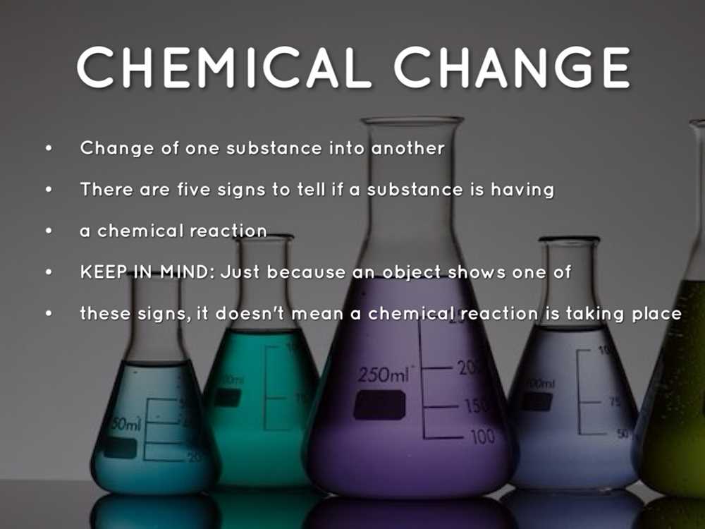 The Importance of Understanding Chemical Changes