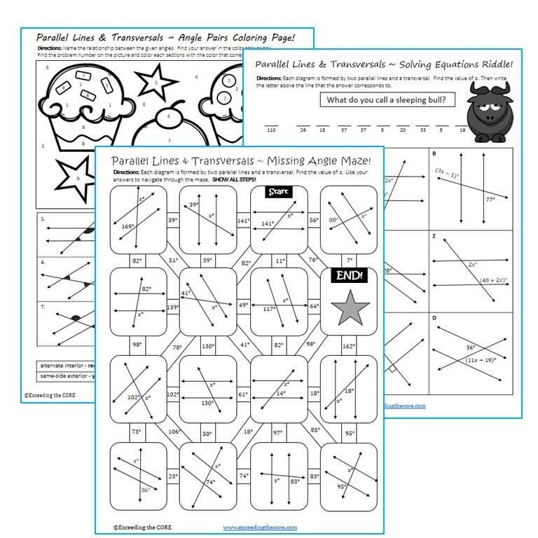 Using Angle Relationships to Find Missing Angles