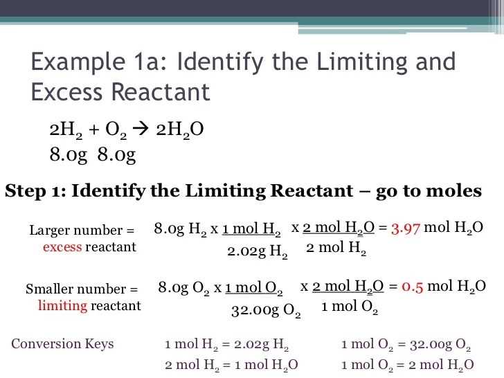 How To Solve Limiting And Excess Reactants Worksheet With Pdf Answers