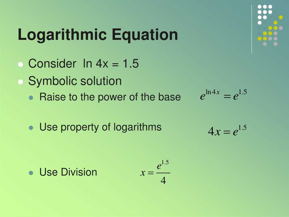 Understanding Logarithmic Functions