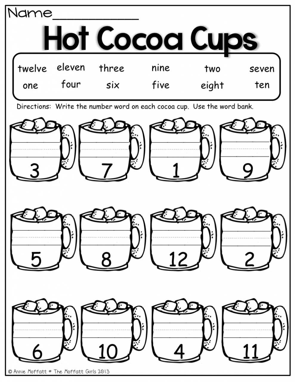 Lunch lines math worksheet answers