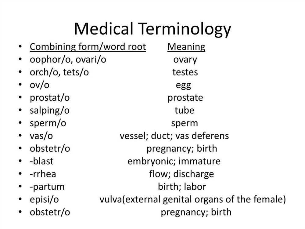 The Importance of a Medical Terminology Final Exam