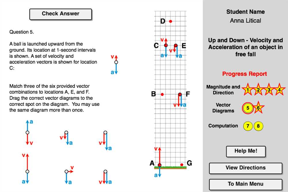 Analyzing Vertical Displacement