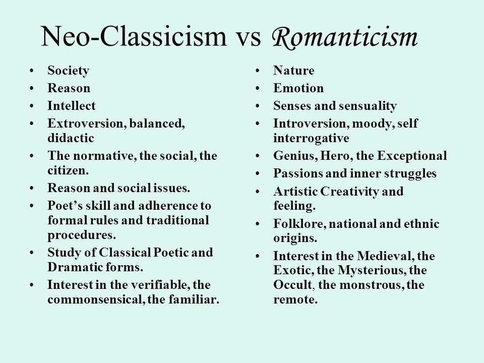 Neoclassicism ii mastery test