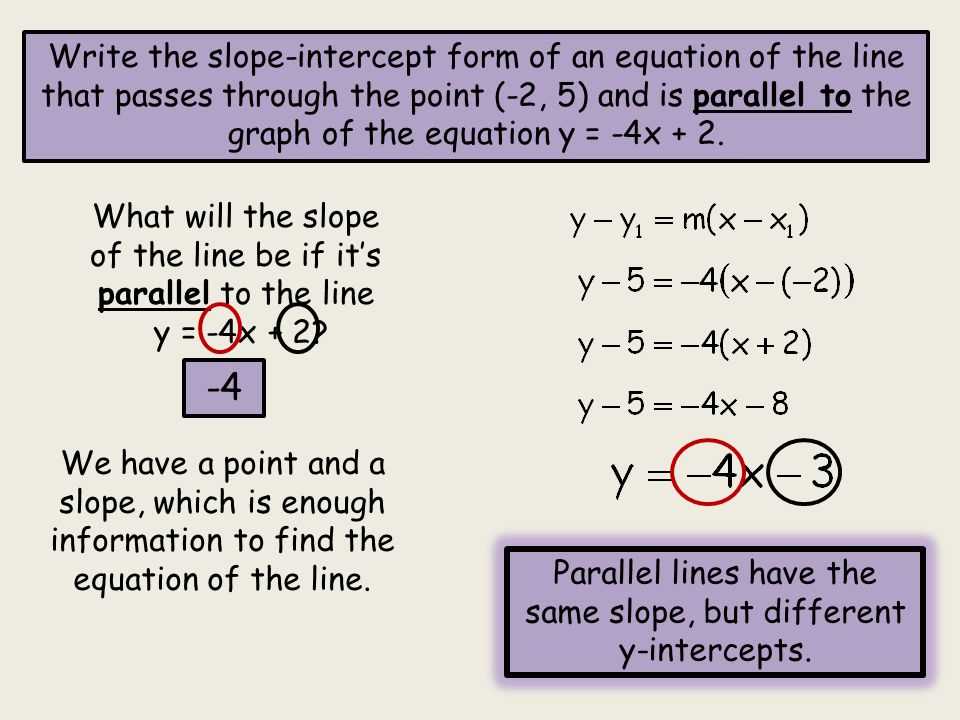 3 4 study guide and intervention slope intercept form answers