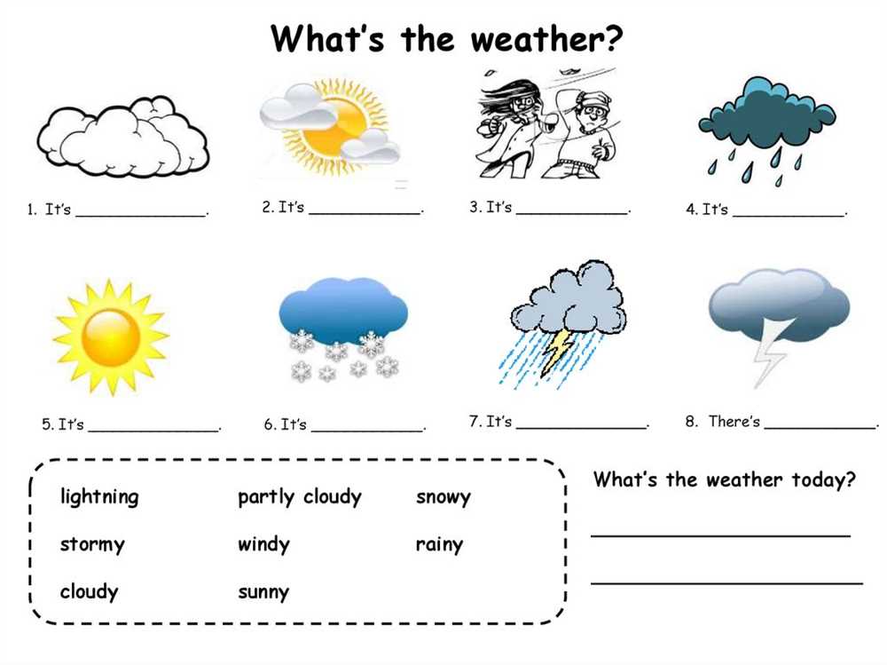 The Complete Guide To Decoding The Weather Machine Nova Worksheet 