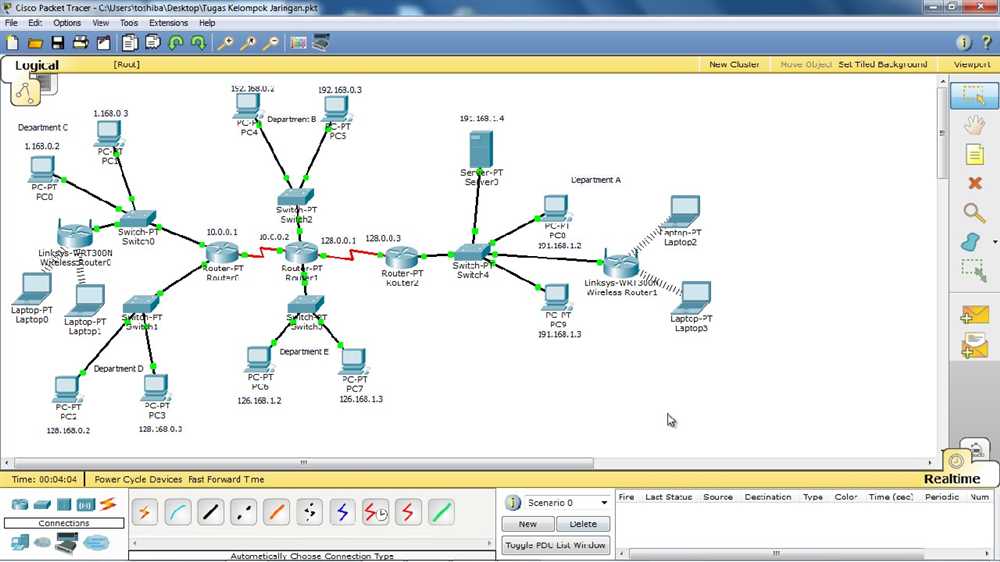 Key Features of Cisco Packet Tracer 10.4.3