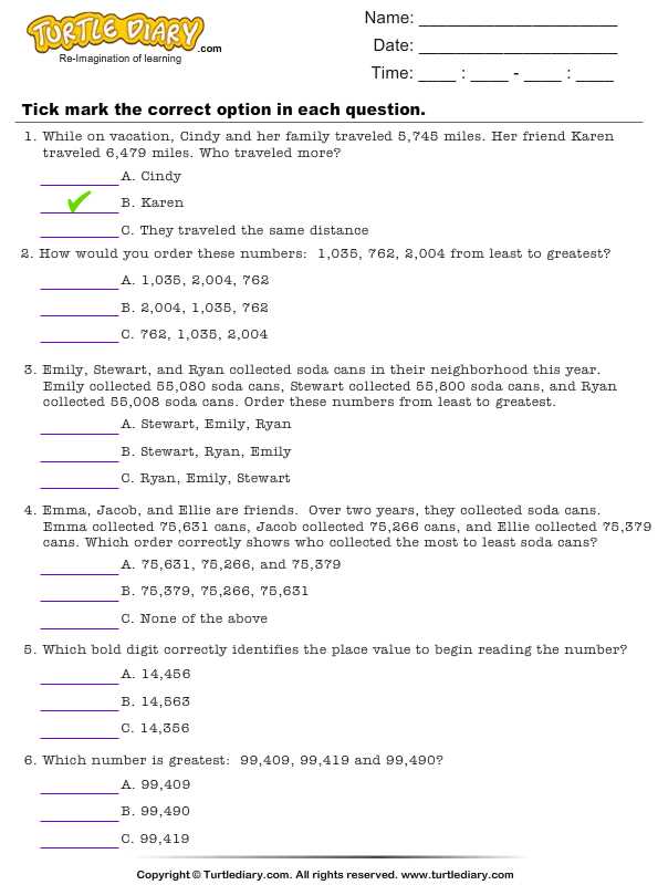 Key Concepts in Ordering Rational Numbers