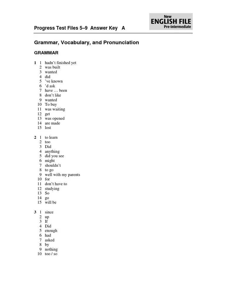 Vocab level e unit 12 answers