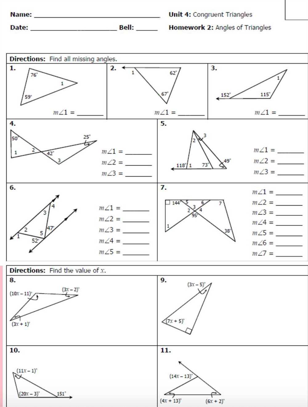 Importance of Homework 6 in understanding angle relationships