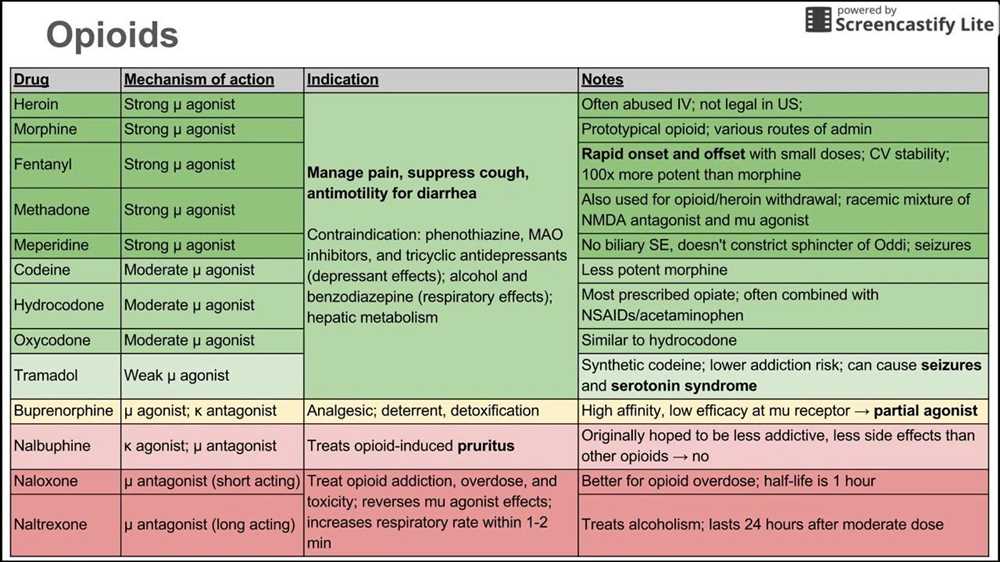 pharmacology nursing final exam review