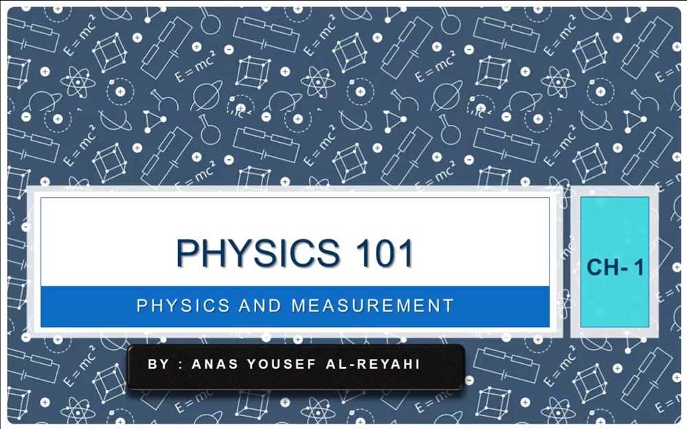 Physics 101 test 1