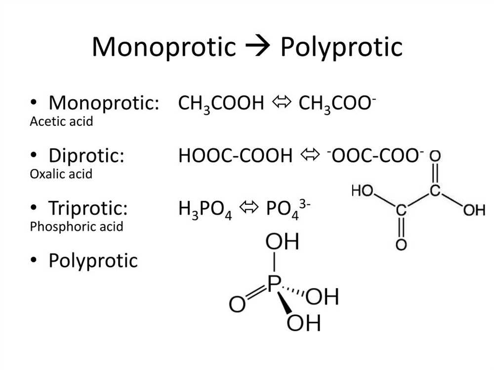 Polyprotic acids pogil answer key